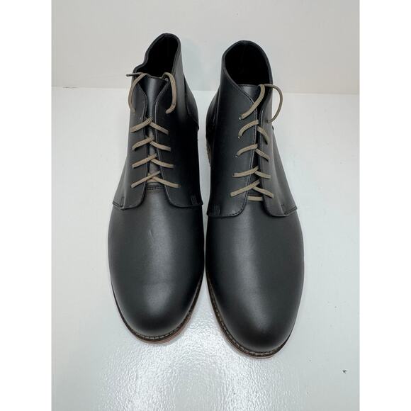 Nisolo Everyday Chukka Boots Black Leather Men’s Size 9 Lace-Up - NEW main image 5